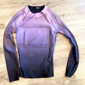 Ultracore purple ombré athletic top